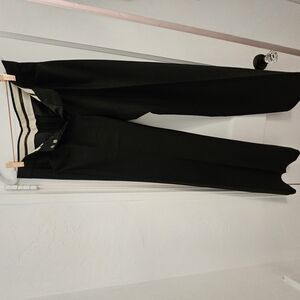 Theory Women's Black Pants Wide Leg Flare